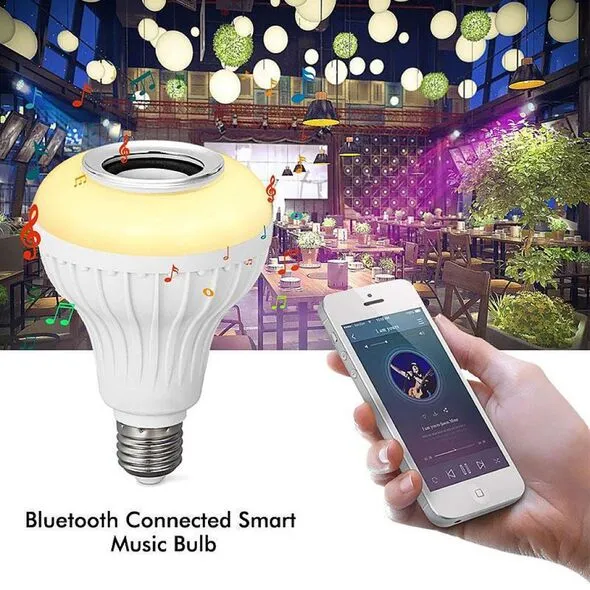 Lampe LED Bluetooth Multi Couleur