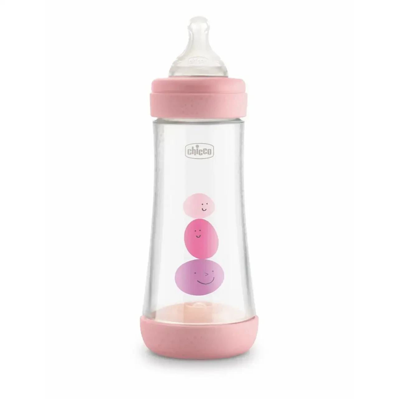 BIBRON CHICCO PERFECT 5 SILICONE 300 ML/+4 MOIS