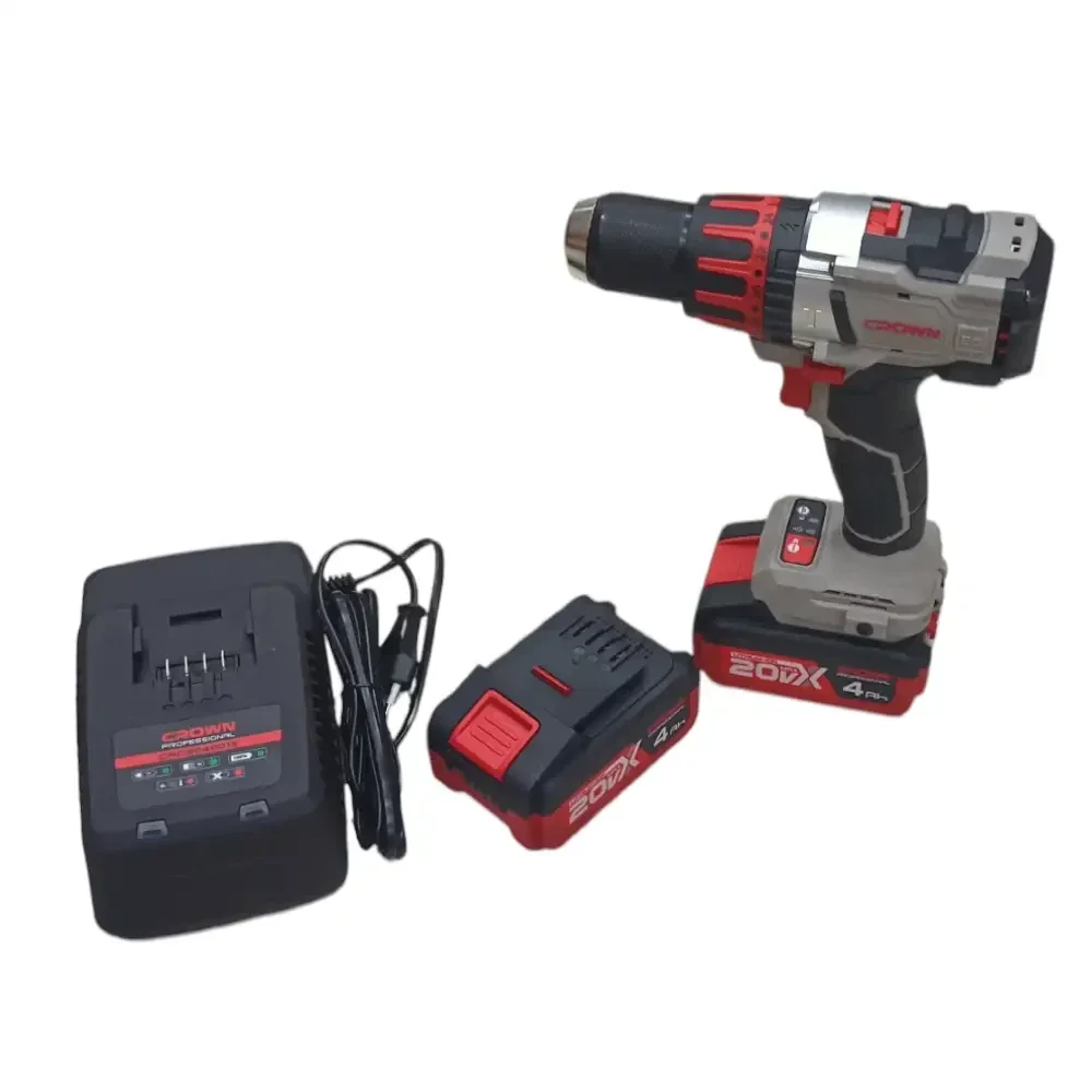 آلة فك و تركيب البراغي visseuse perceuse 20V CROWN CT21112HMX-4 4