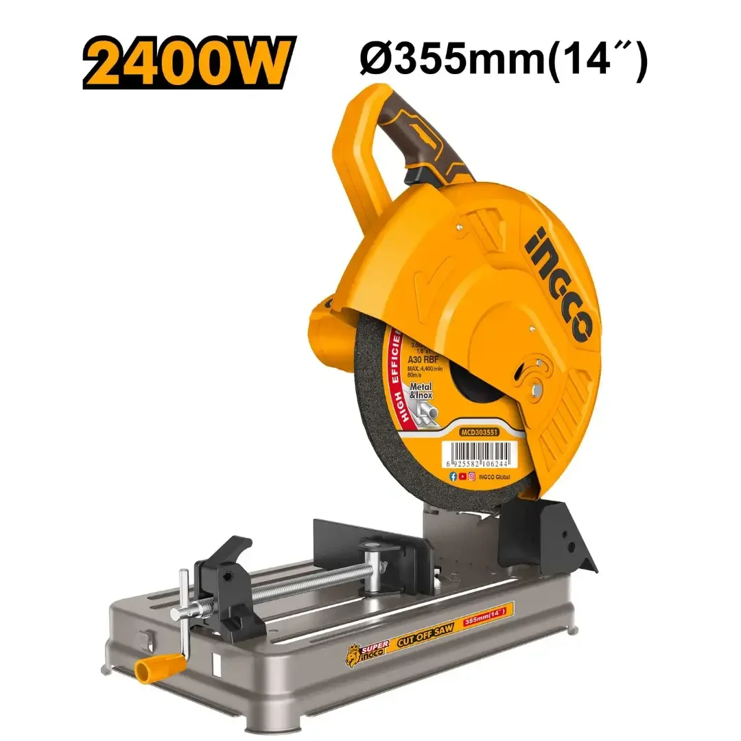 الة قطع الحديد scie à table métal iNGCO 2400W COS243558