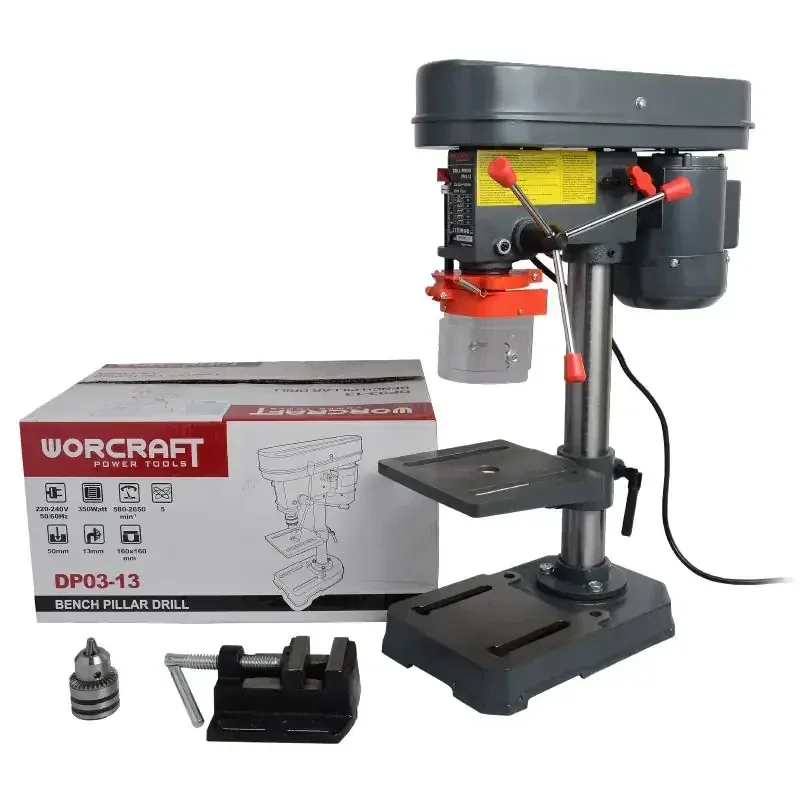 المثقاب العمودي Perceuse À Colonne 350w WORCRAFT DP03-13 4