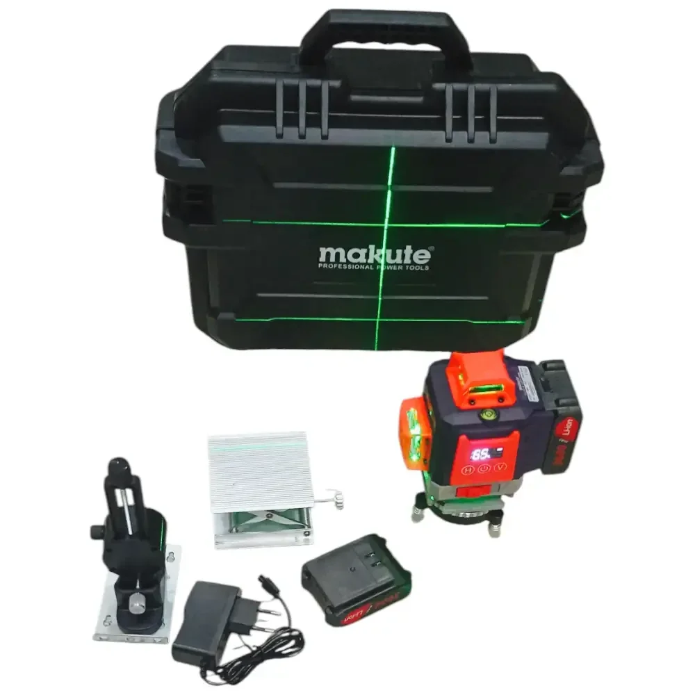جهاز ضبط المستوى بالليزر niveau laser MAKUTE 4D 16 lignes CLL111-16