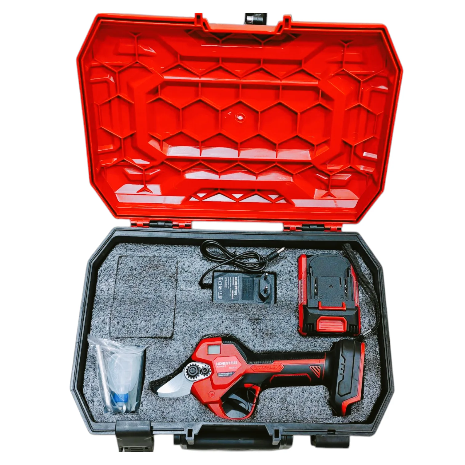 مقص التقليم بالبطارية secateur a batterie 21V HONESTPLUS YAE2691 4