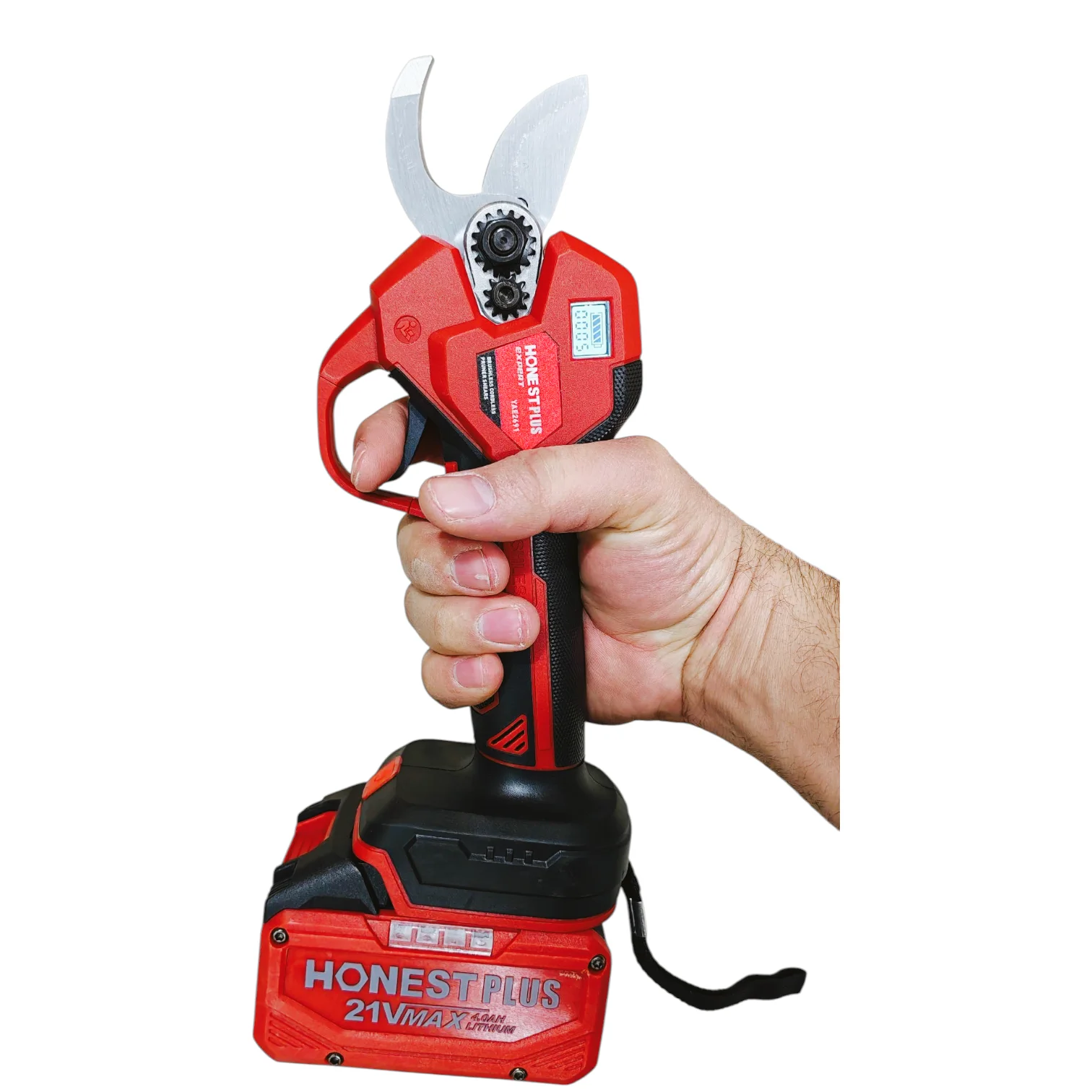 مقص التقليم بالبطارية secateur a batterie 21V HONESTPLUS YAE2691 3