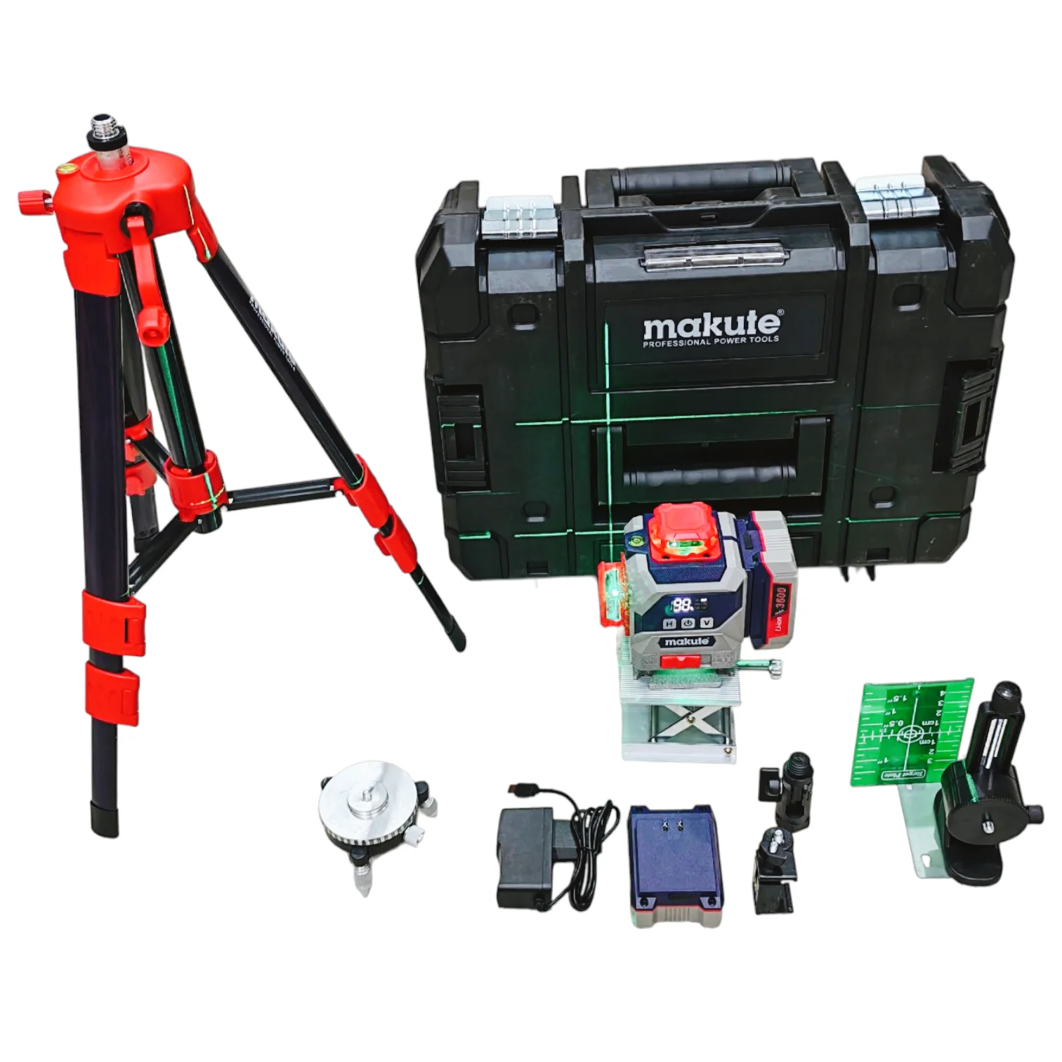 جهاز ضبط المستوى بالليزر niveau laser MAKUTE 4D 16 lignes CLL112-16J 8