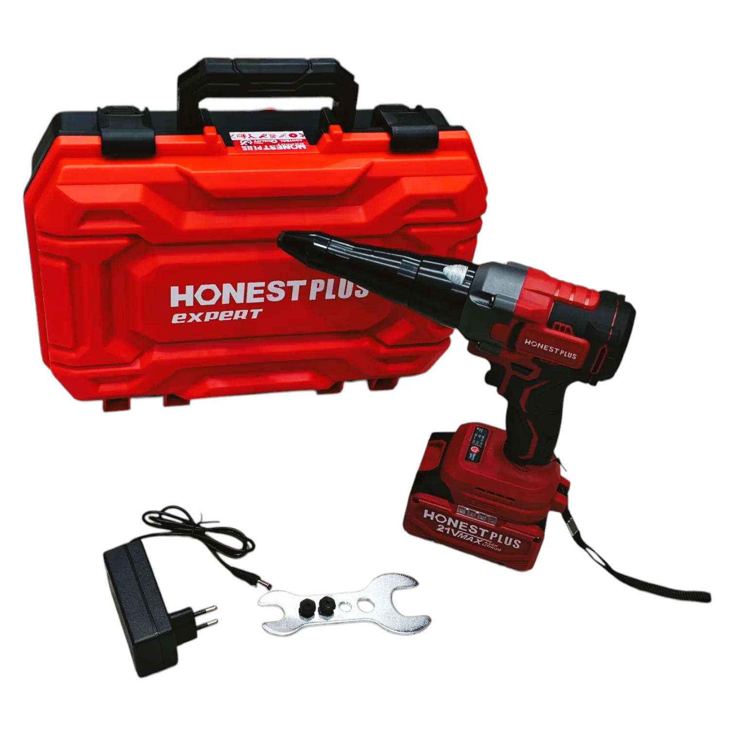 Riveteuse à batterie 21V HONESTPLUS YAE2692 3
