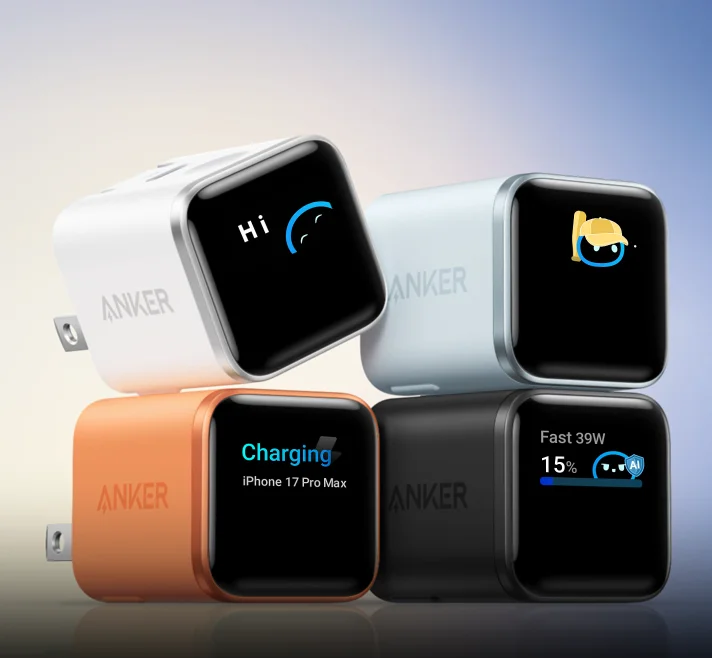Chargeur Anker Nano (45 W, écran intelligent) 5